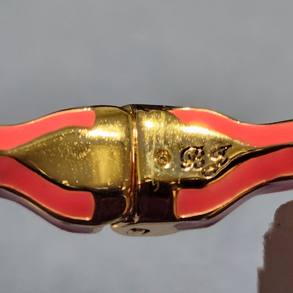 Betsey Johnson Pink Pencil Bangle - Picture 3 of 4